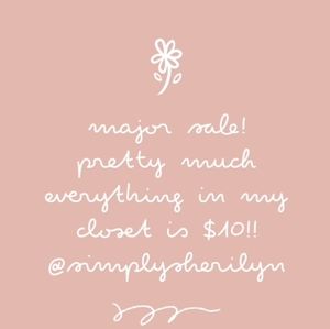 ✨✨$10 sale Major Markdowns!! ✨✨